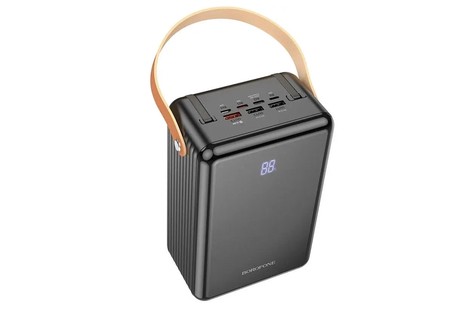 Оригинальный внешний аккумулятор (Power Bank) Borofone BJ32 Terra, 22.5W+PD20W, 80000mAh, черный