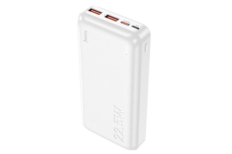 Оригинальный наружный аккумулятор (Power Bank) Hoco J101A Astute 22.5W, 20000mAh, белый