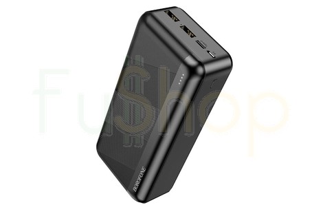 Оригінальний зовнішній акумулятор (Power Bank) Borofone BJ27B Pindar, 30000mAh, чорний