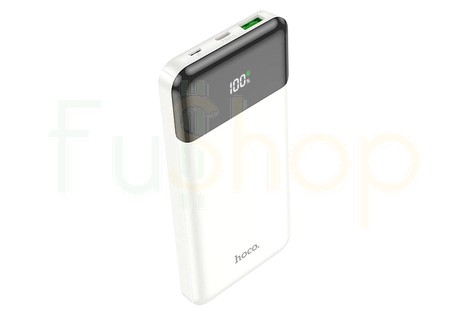 Оригинальный внешний аккумулятор (Power Bank) Hoco J102 Cool figure, PD20W+QC3.0, 10000mAh, белый