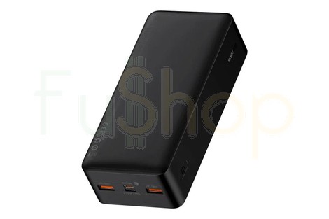 Оригинальный внешний аккумулятор (Power Bank) Baseus Bipow Digital Display, 30000mAh, 20W, черный (PPBD050401)