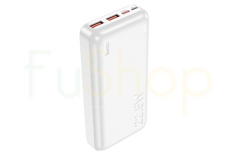 Оригинальный наружный аккумулятор (Power Bank) Hoco J101A Astute 22.5W, 20000mAh, белый