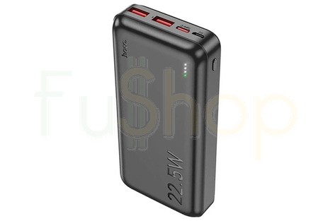 Оригинальный внешний аккумулятор (Power Bank) Hoco J101A Astute 22.5W, 20000mAh, черный