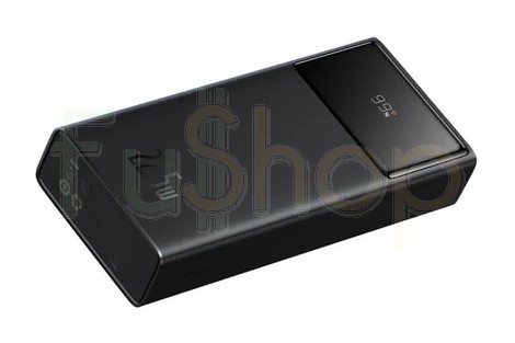 Оригінальний зовнішній акумулятор (Power Bank) Baseus Star-Lord Digital Display Fast Charge, 20000mAh, 22.5W, чорний (PPXJ080001)