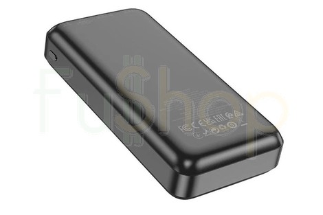 Оригинальный внешний аккумулятор (Power Bank) Hoco J101A Astute 22.5W, 20000mAh, черный