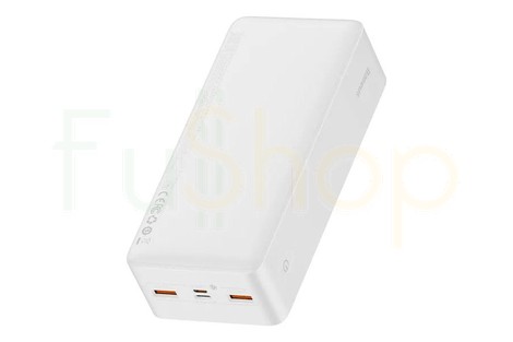 Оригинальный внешний аккумулятор (Power Bank) Baseus Bipow Digital Display, 30000mAh, 20W, белый (PPBD050402)